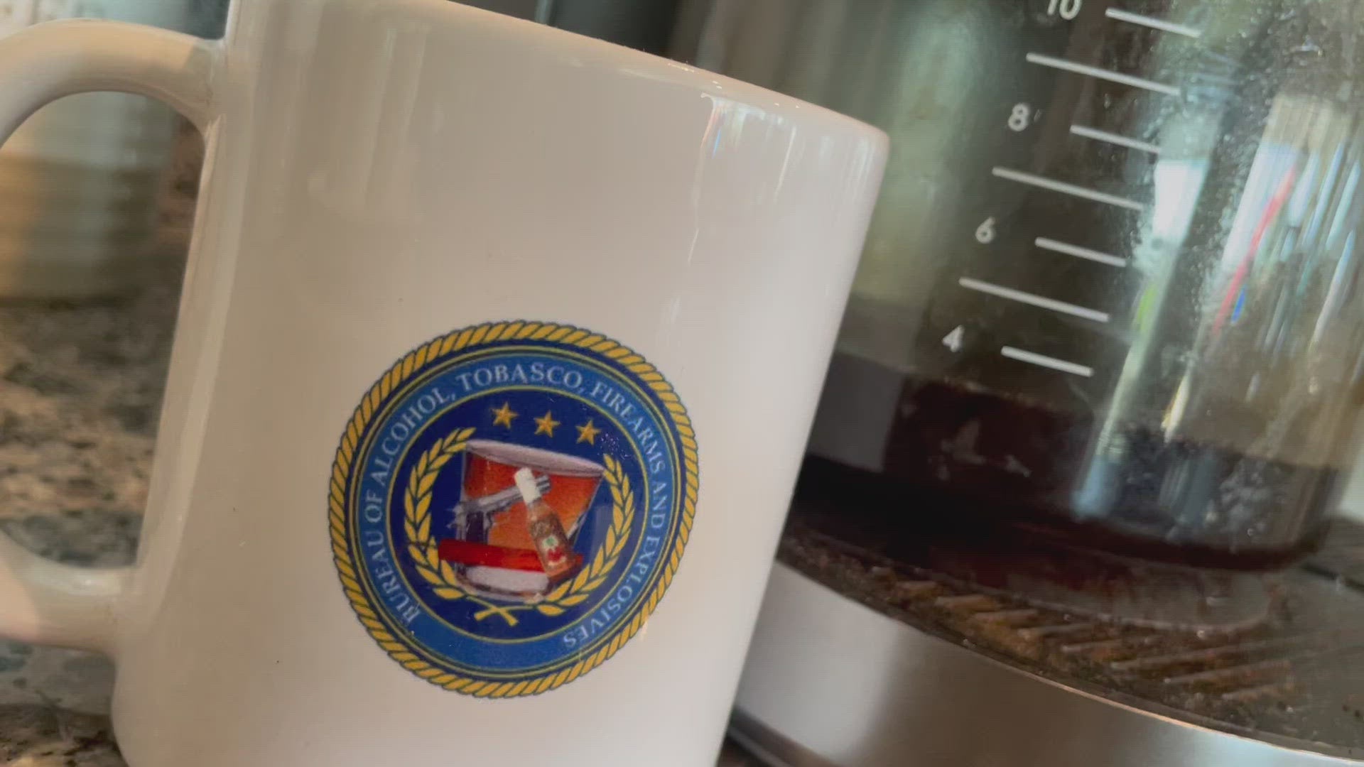 Bureau Of Alcohol Tabasco Firearms and Explosives Tactical Coffee Cup | Apparel